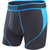 Men's Kinetic Boxer Brief - Clearance-Saxx-Black Electric Blue-S-Uncle Dan's, Rock/Creek, and Gearhead Outfitters