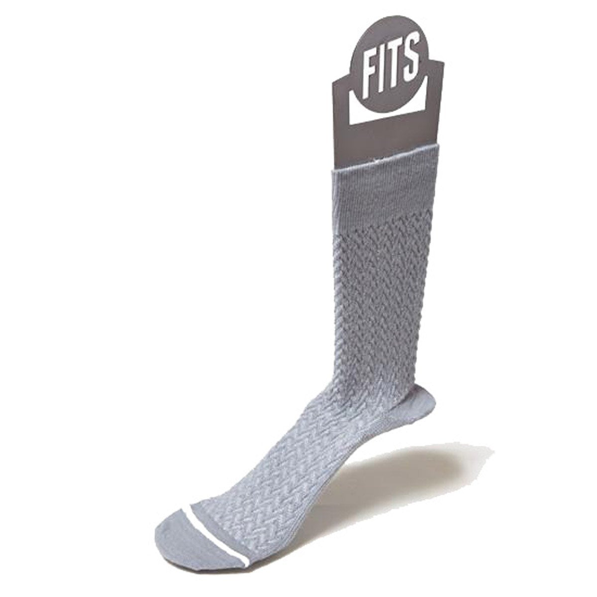 Fits Women&#39;s Links Crew Socks Titanium