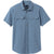 Prana Men's Cayman Short Sleeve Shirt Blue Note