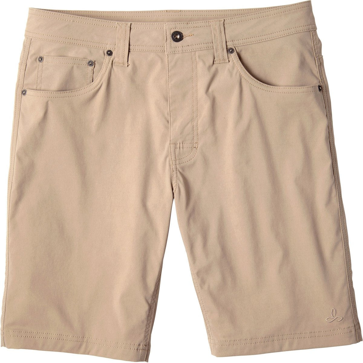 Prana Men's Brion Short - 9" Inseam Dark Khaki