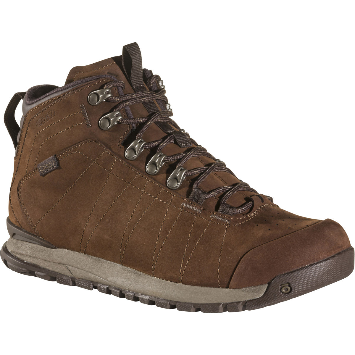 Oboz Men's Bozeman Mid Leather Waterproof Dark Earth