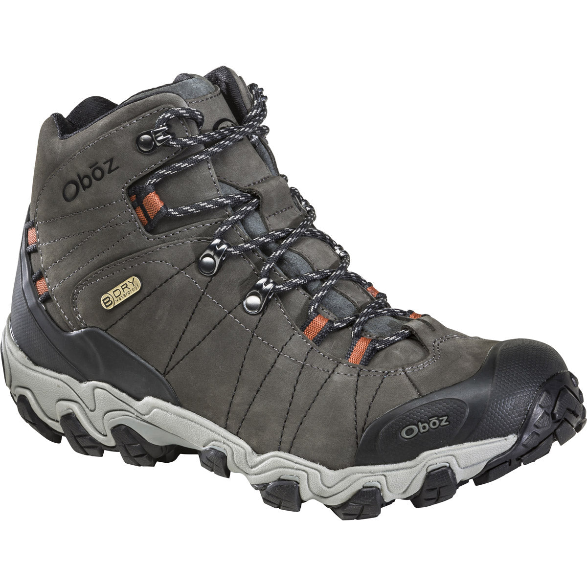 Oboz Men's Bridger Mid Waterproof Raven