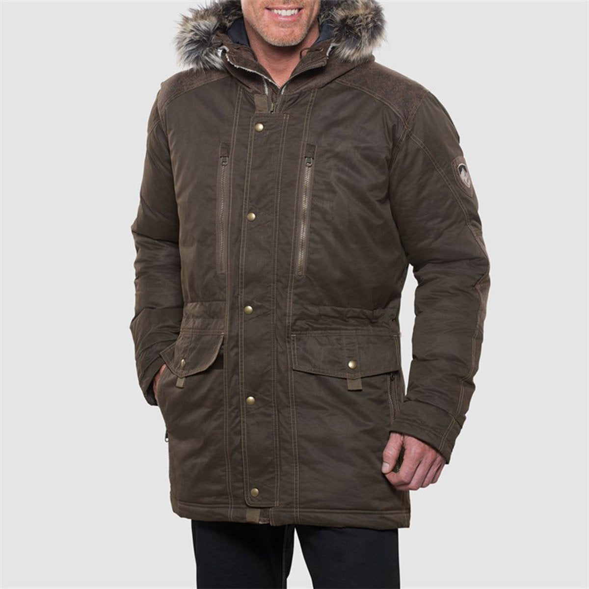 Kuhl Men's Arktik Down Parka Olive