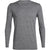 Icebreaker Men's Tech Lite Long Sleeve Crewe Gritstone Heather