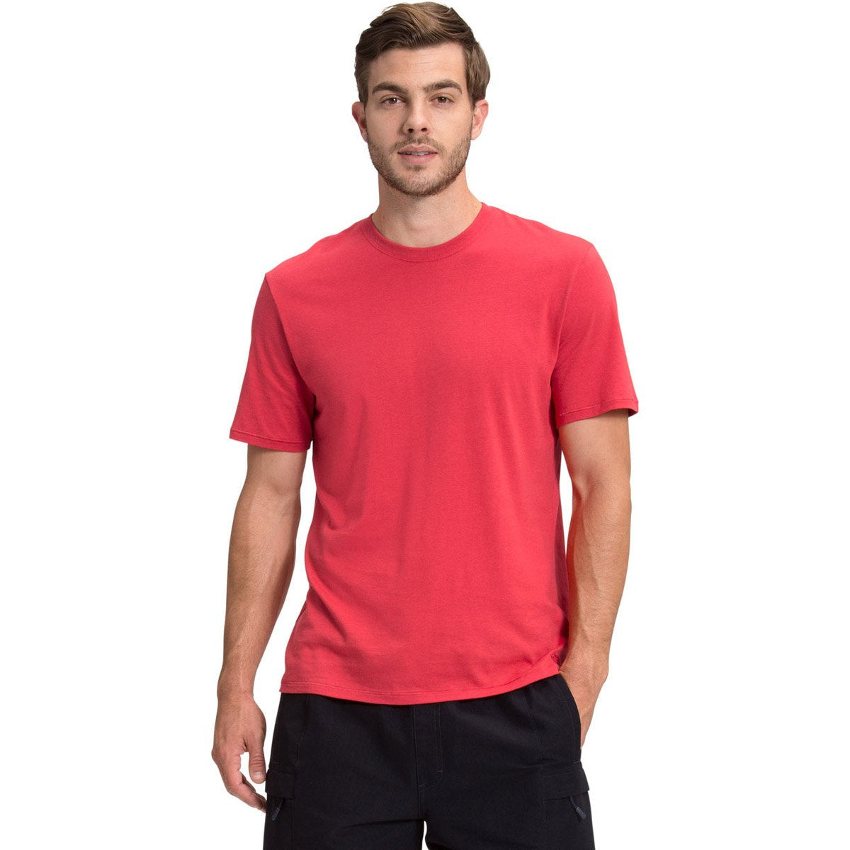 The North Face Men&#39;s Short Sleeve Best Tee Ever Rococco Red