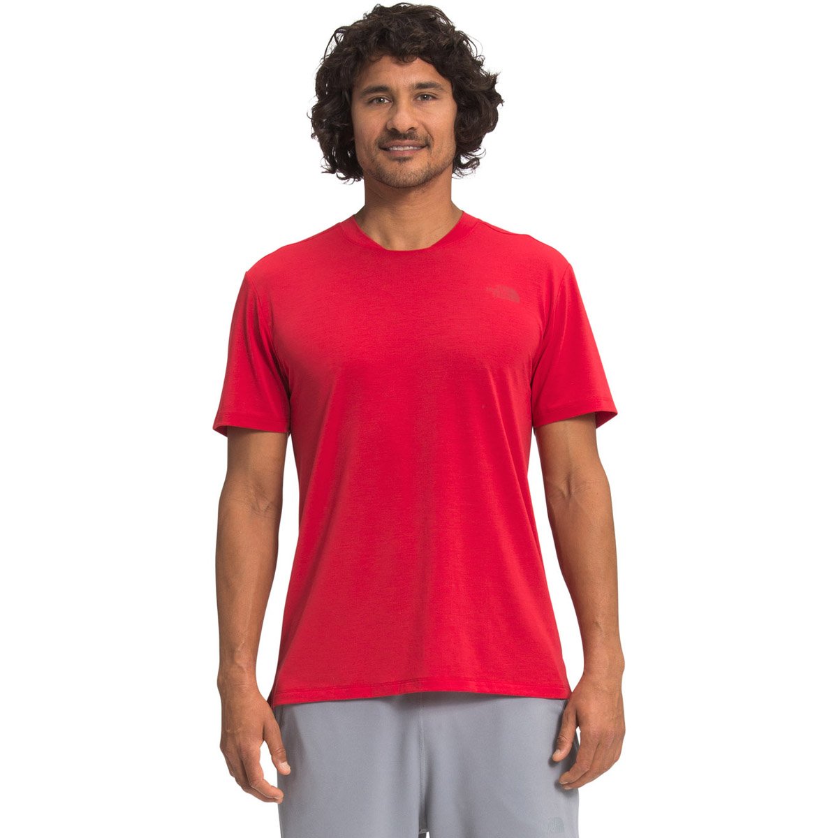 The North Face Men&#39;s Wander Short Sleeve TNF Red