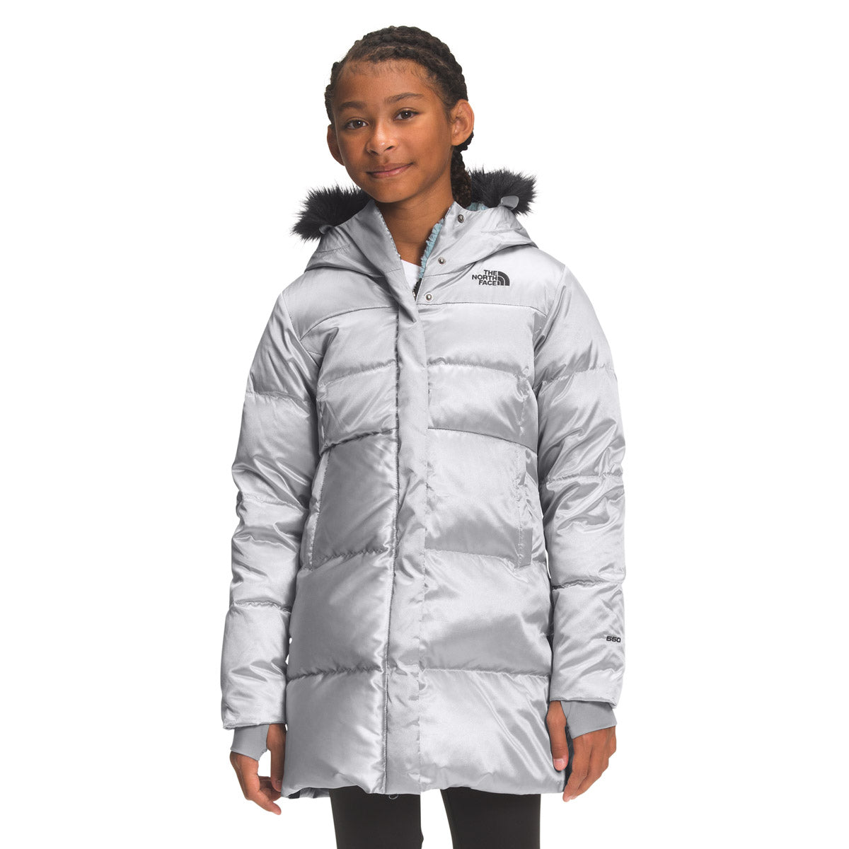 Girls&#39; Printed Dealio Fitted Parka