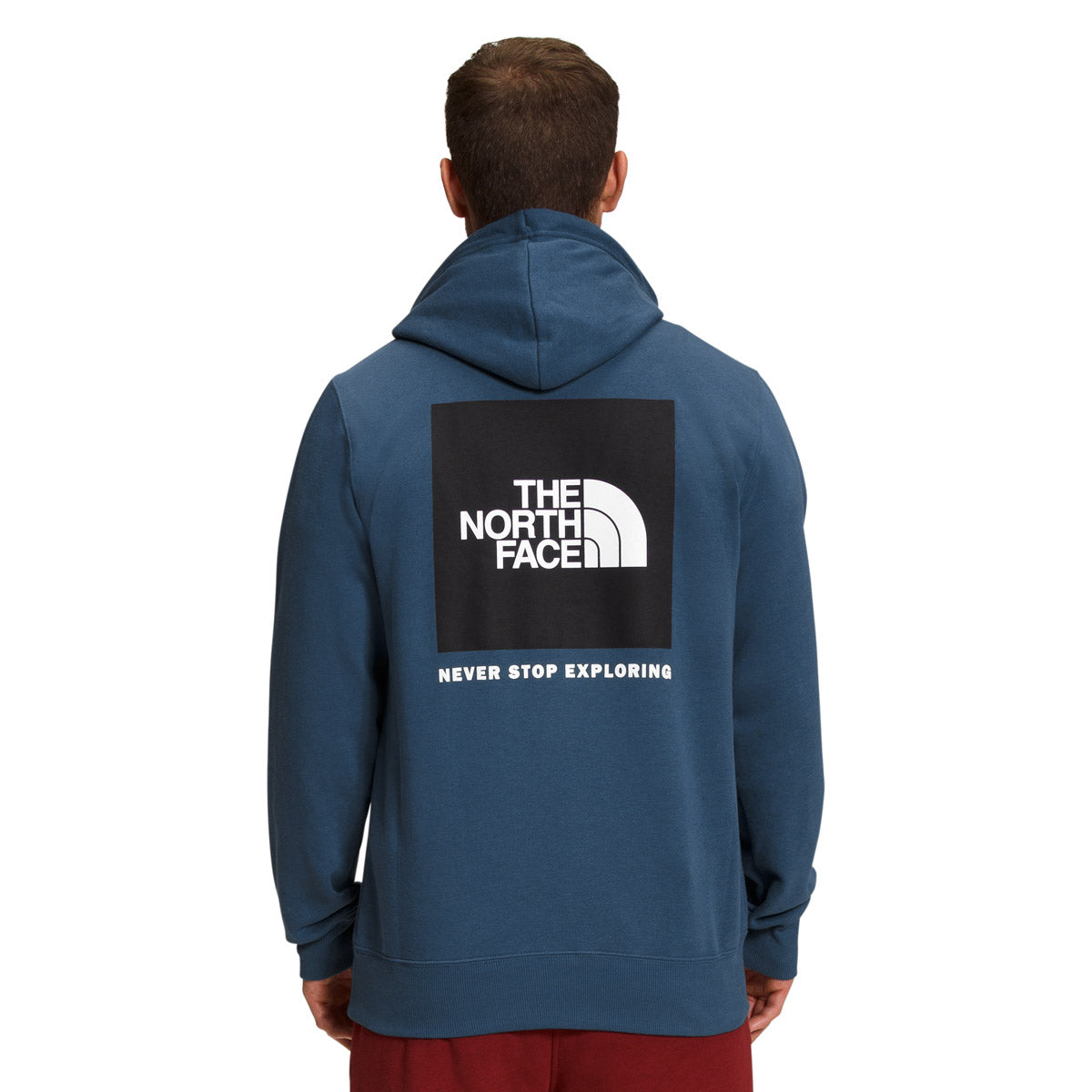 The North Face Men's Box NSE Pullover Hoodie hady Blue/TNF Black / S