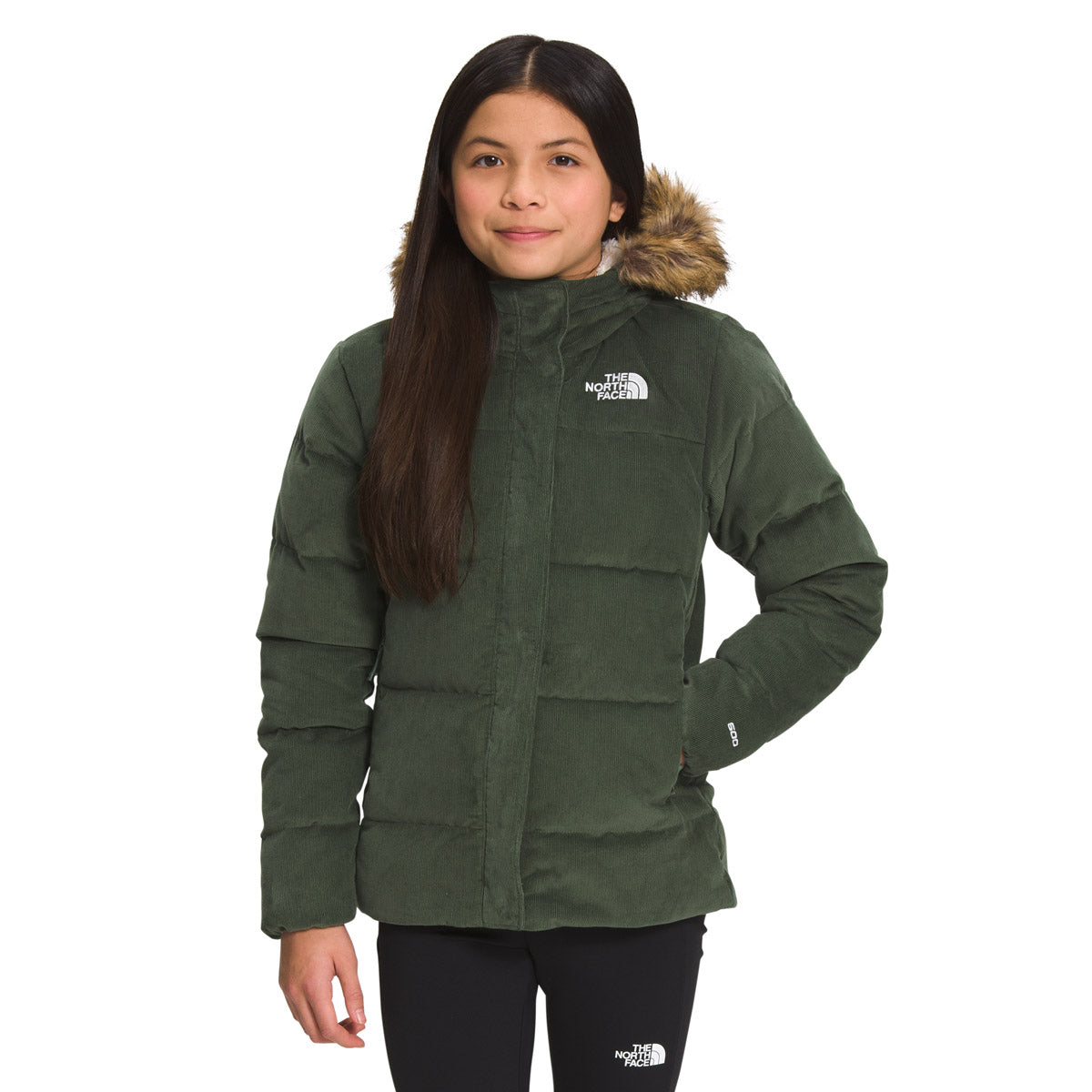 Girls&#39; Printed North Down Fleece-Lined Parka