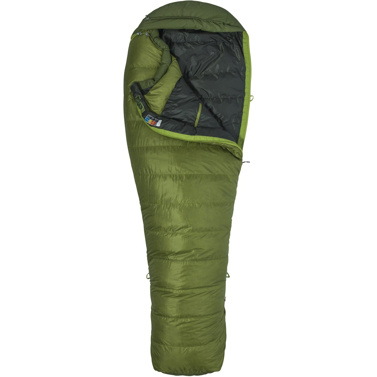 Never Winter Sleeping Bag - Long-Marmot-Cilantro Tree Green-LNG LEFT-Uncle Dan's, Rock/Creek, and Gearhead Outfitters