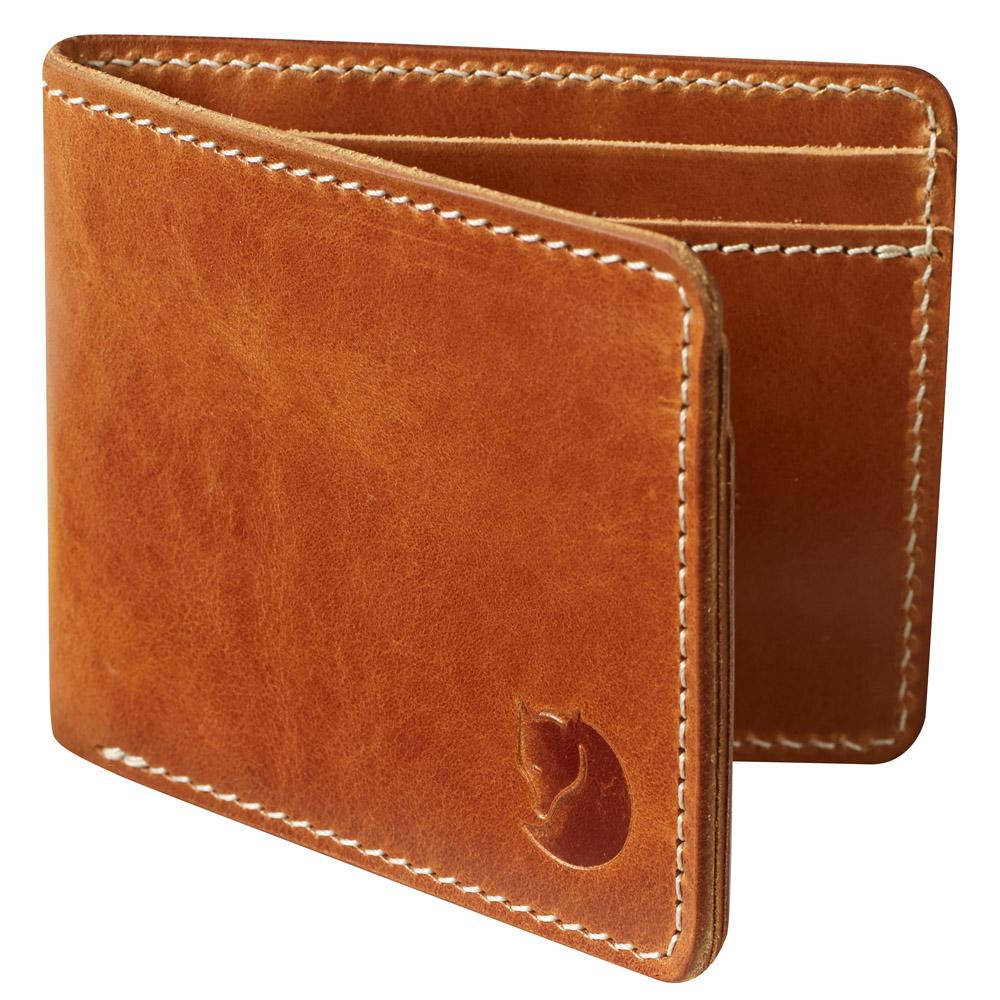 Fjallraven Ovik Wallet Leather Cognac