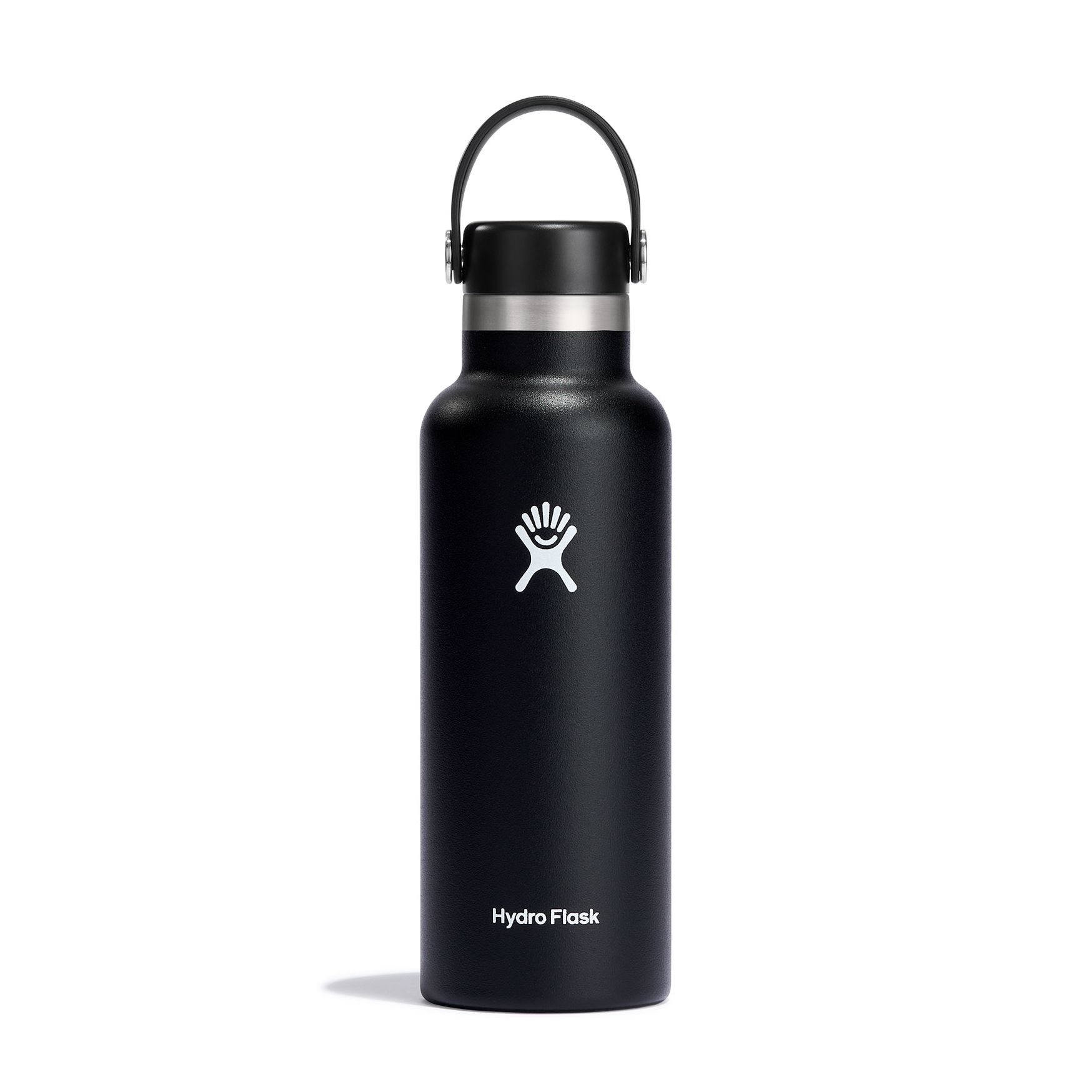 Hydro Flask 18 oz Standard Mouth Water Bottle Black
