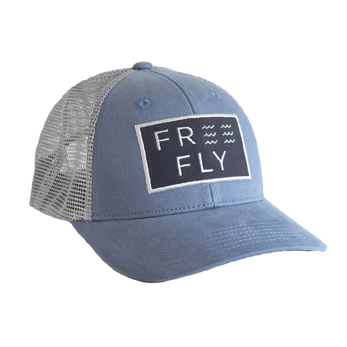 Free Fly Apparel Wave Snapback Blue Fog