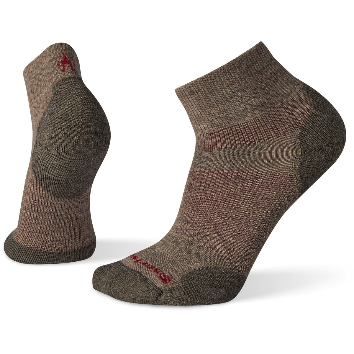 Smartwool Men&#39;s PhD Outdoor Light Mini Hiking Socks Fossil