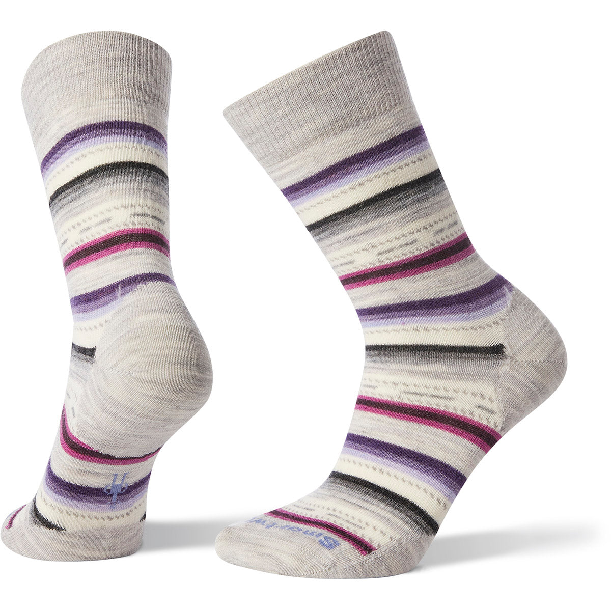 Smartwool Women&#39;s Margarita Socks Ash eadow Mauve / M