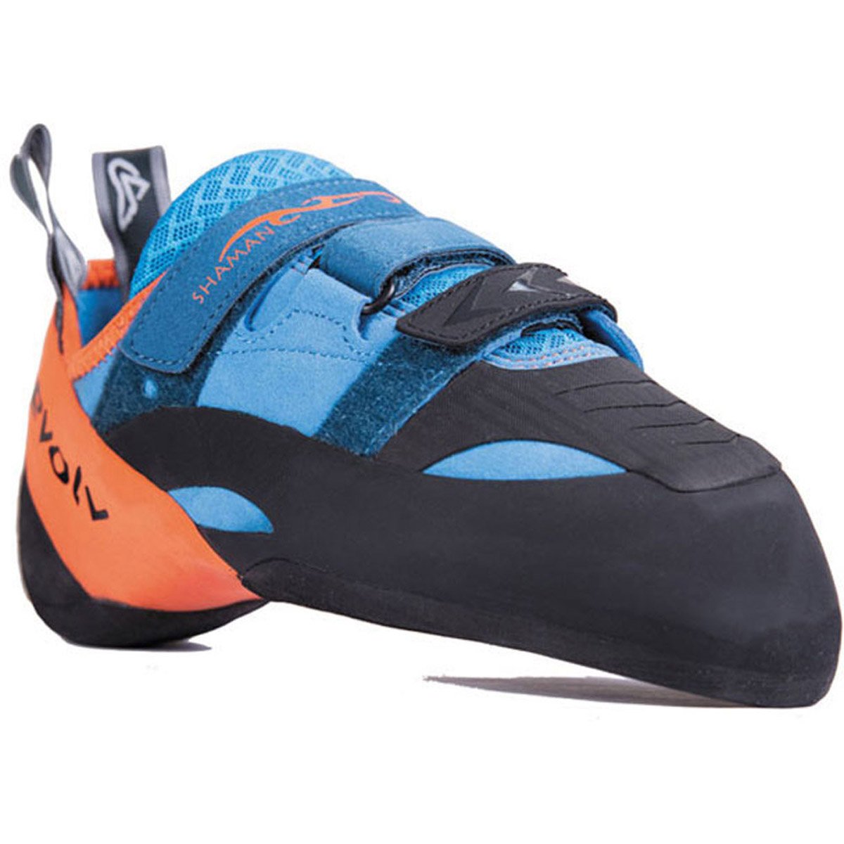 Evolv Men's Shaman Climbing Shoe Blue/Orange