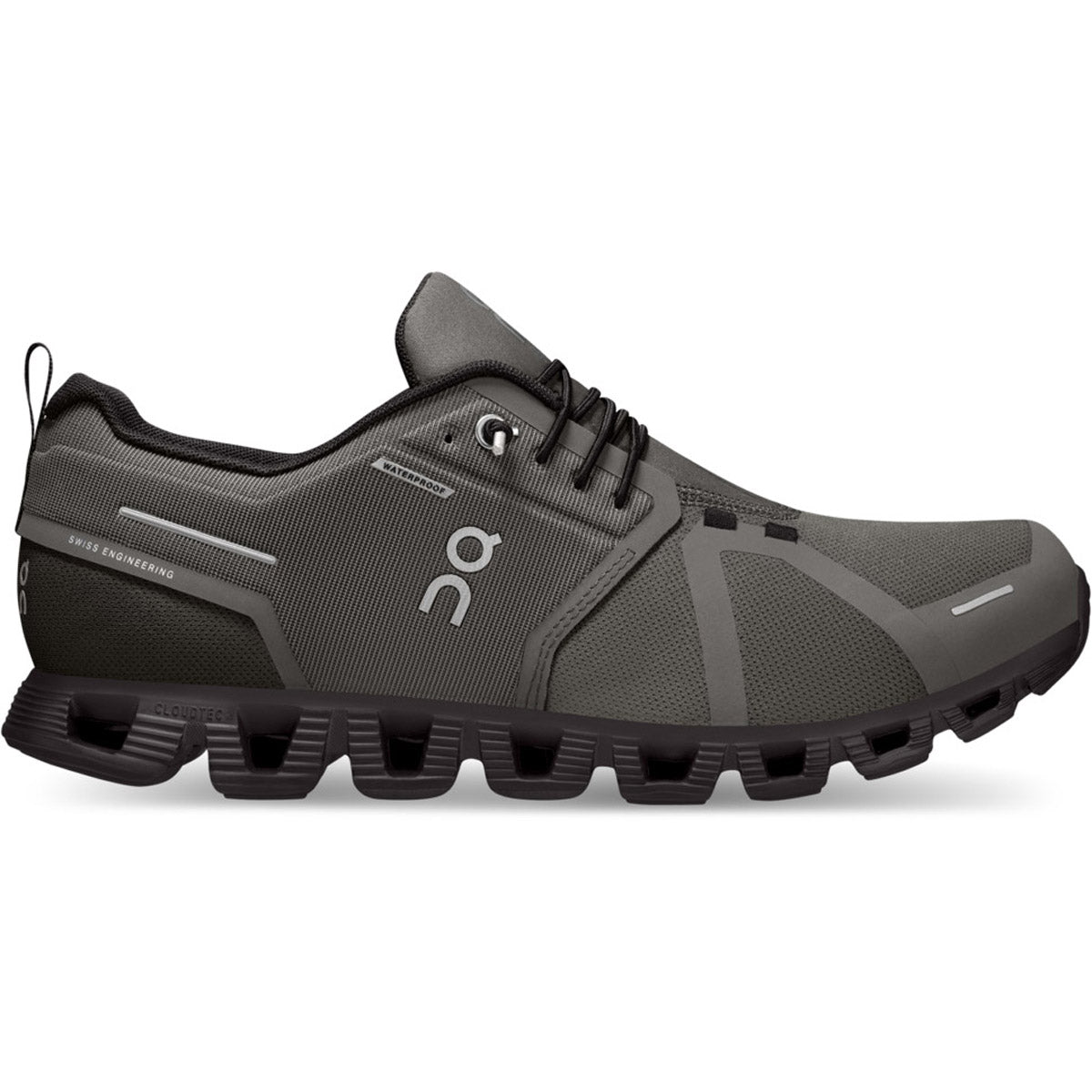 On Running Men's Cloud 5 Waterproof Olive | Black