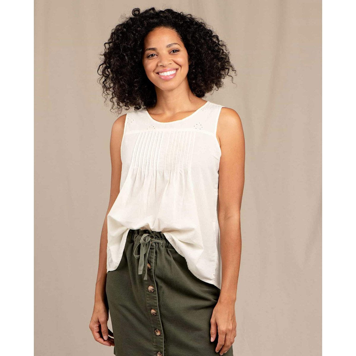 Toad&Co. Women's Willet Pintuck Tank