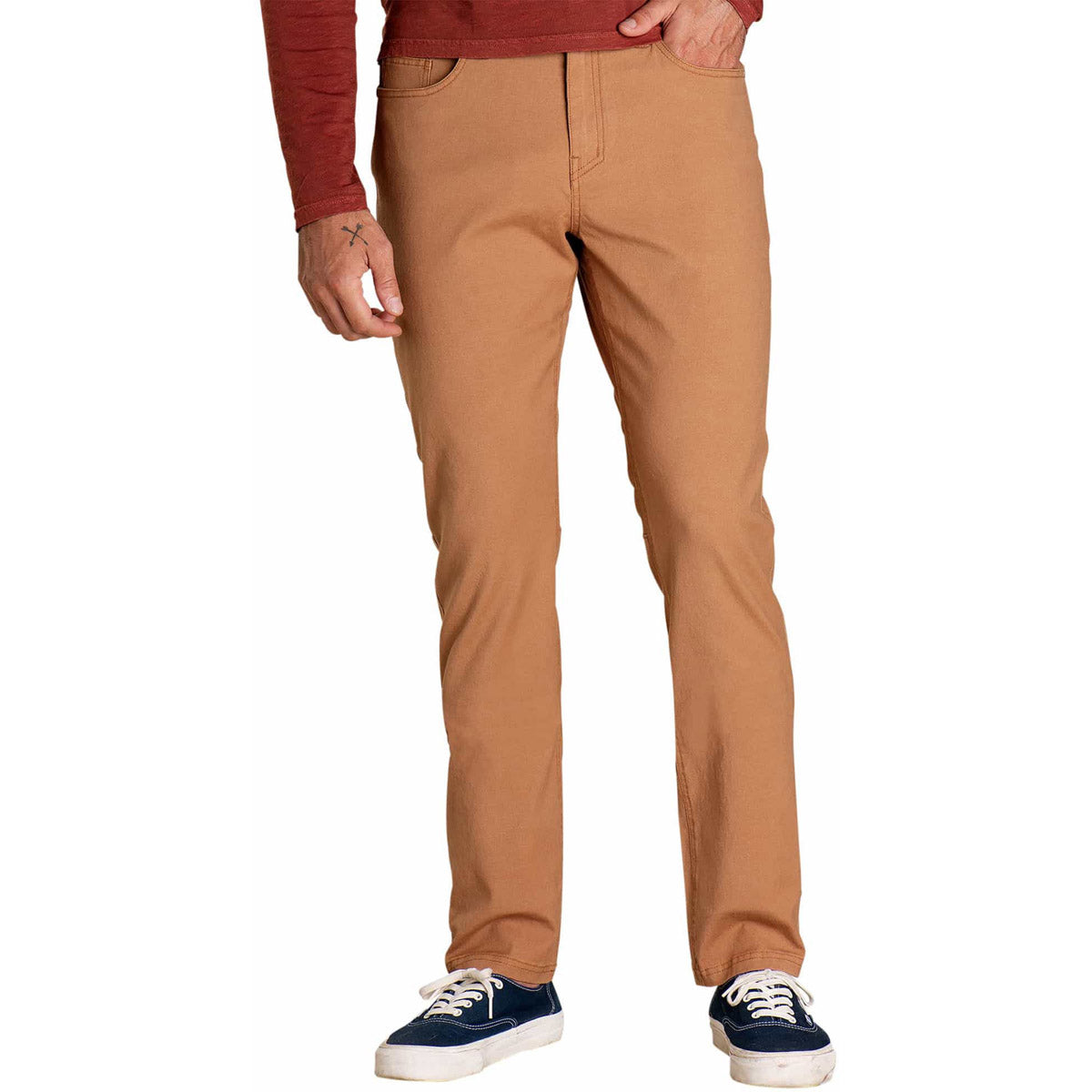 Toad&amp;Co. Men&#39;s Woodsen 5 Pocket Lean Pant Tabac