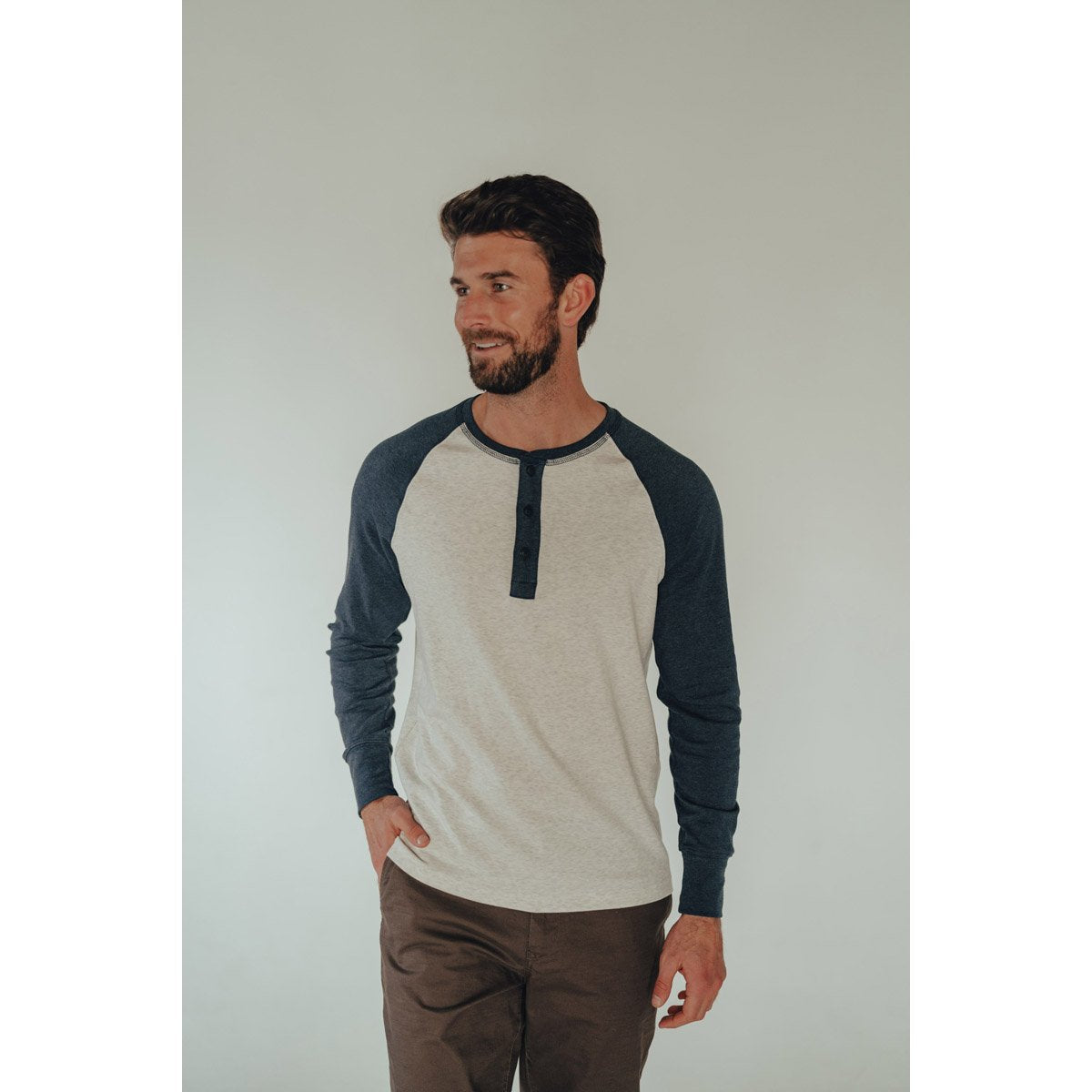 Men&#39;s Puremeso Retro Henley