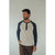 The Normal Brand Men's Puremeso Retro Henley Stone/Navy