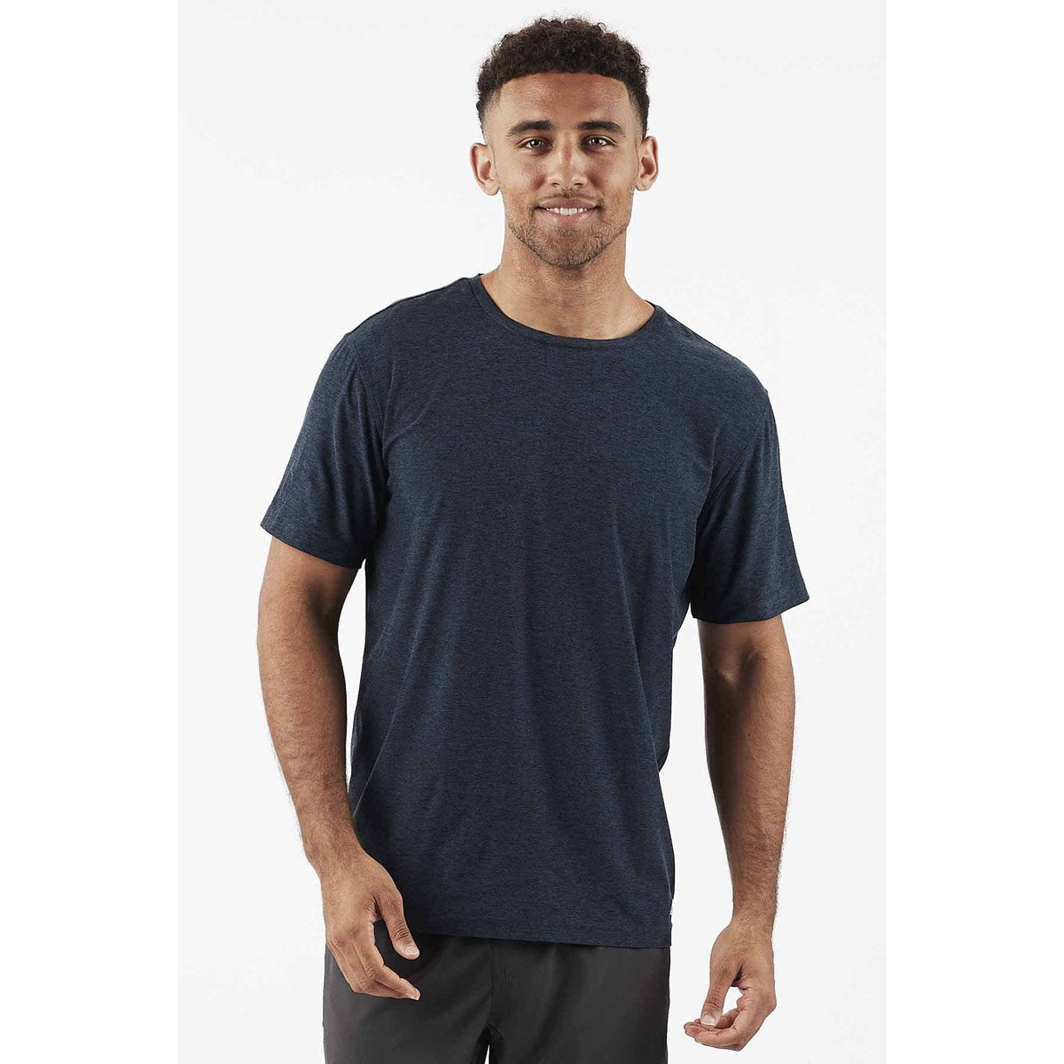 Vuori Men's Strato Tech Tee Navy Heather