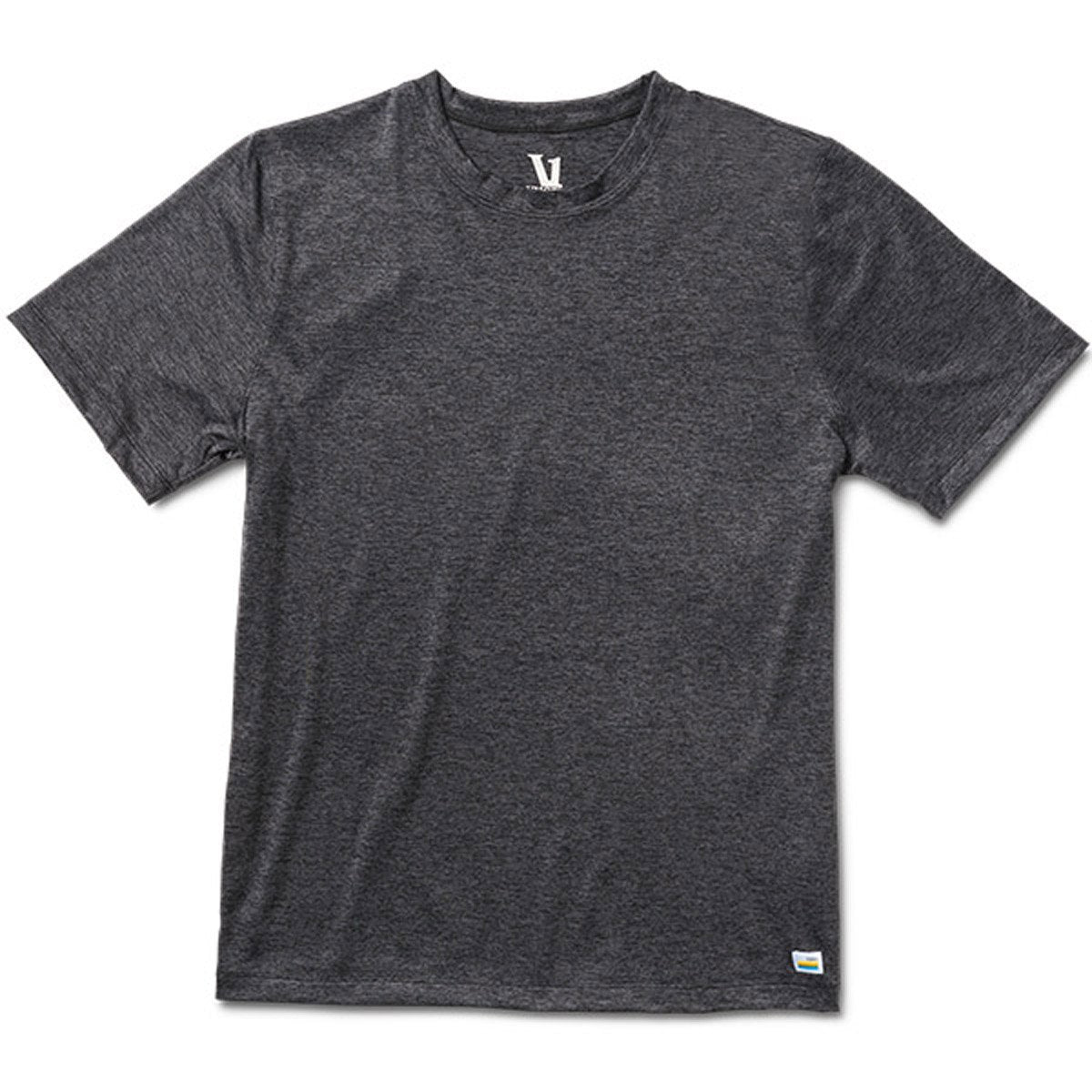 Vuori Men's Strato Tech Tee-V126_Charcoal Heather