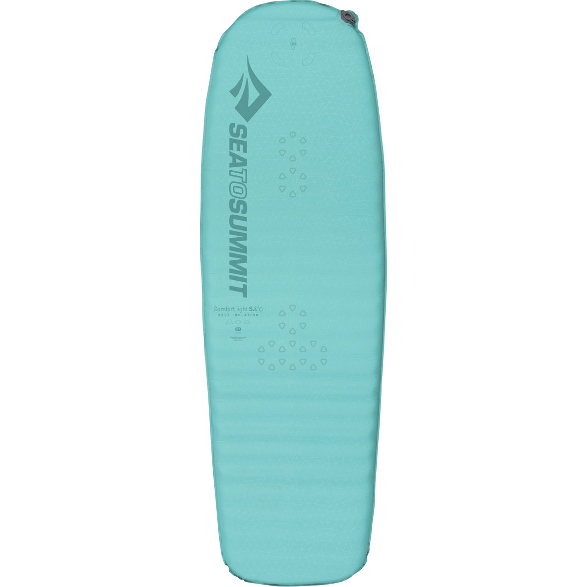 Sea to Summit Women's Comfort Light Self-Inflating Sleeping Mat - Reg Aegean