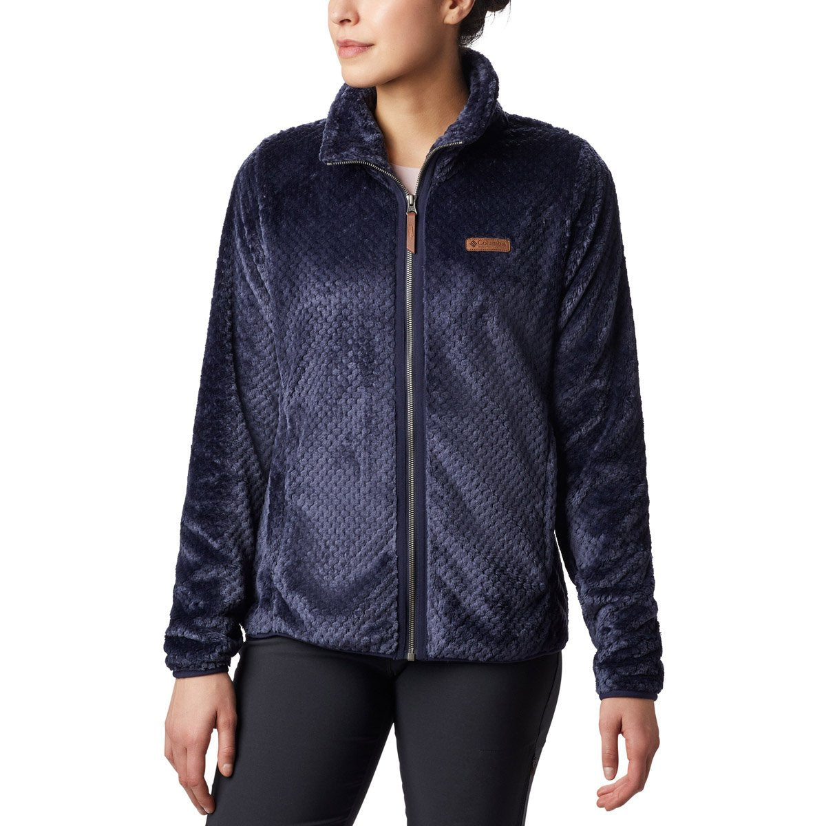 Columbia Women's Fire Side II Sherpa Full Zip Fleece Cirrus Grey
