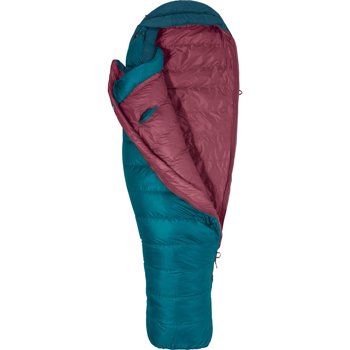 Women&#39;s Teton 15 Sleeping Bag - Long-Marmot-Late Night Vintage Navy-LNG LEFT-Uncle Dan&#39;s, Rock/Creek, and Gearhead Outfitters