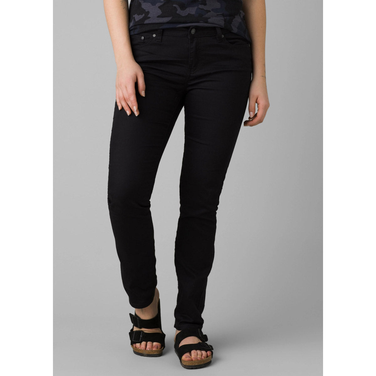 Prana Women&#39;s Kayla Jean Regular Inseam Black Out