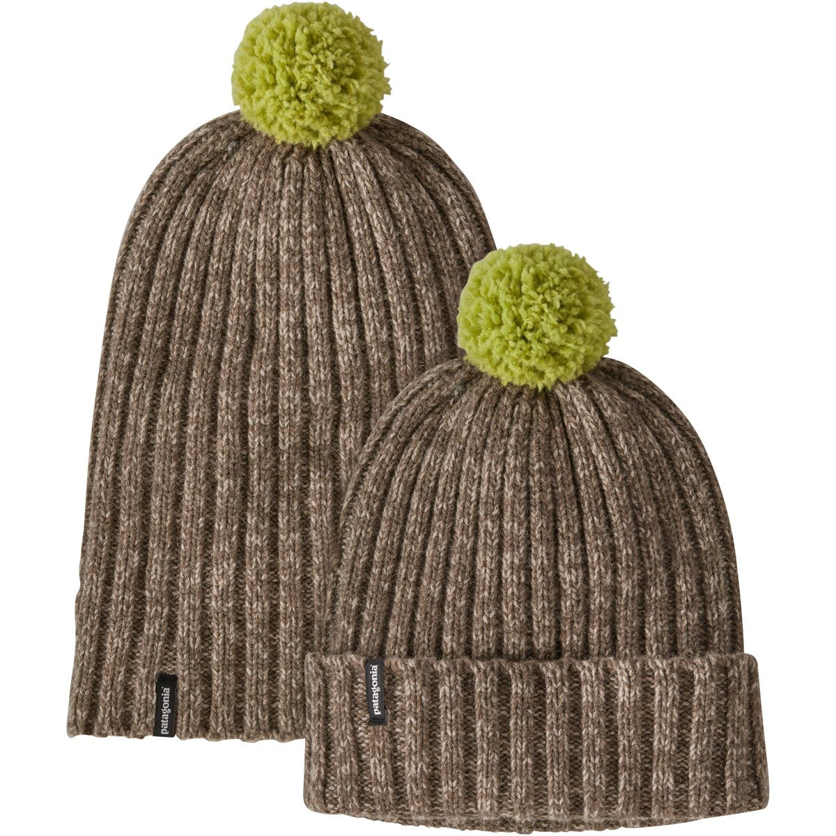Patagonia Wool Pom Beanie Furry Taupe