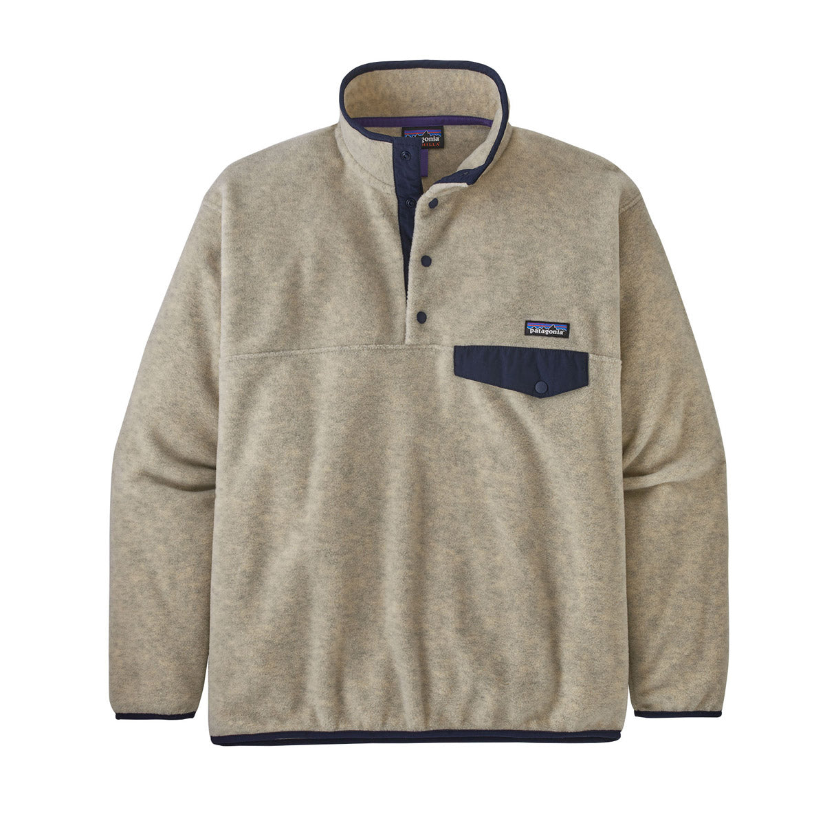 Patagonia Men's Synchilla Snap-T Pullover Oatmeal Heather