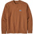 Patagonia Men's Regenerative Organic Cotton Crewneck Sweatshirt Earthworm Brown