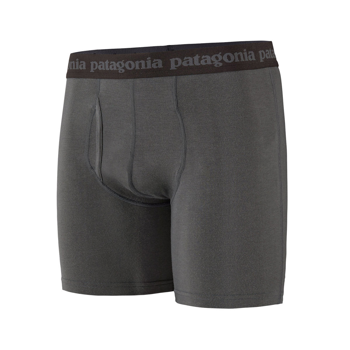 Patagonia Men's Essential Boxer Briefs - 6" Forge Grey