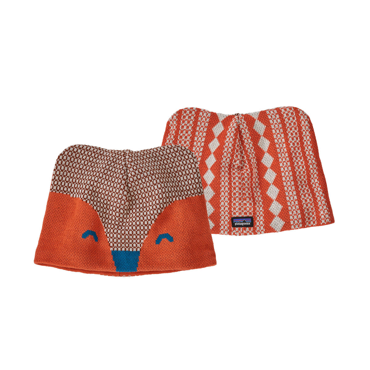 Patagonia Baby Animal Friends Beanie Beanie Fox: Henna Brown