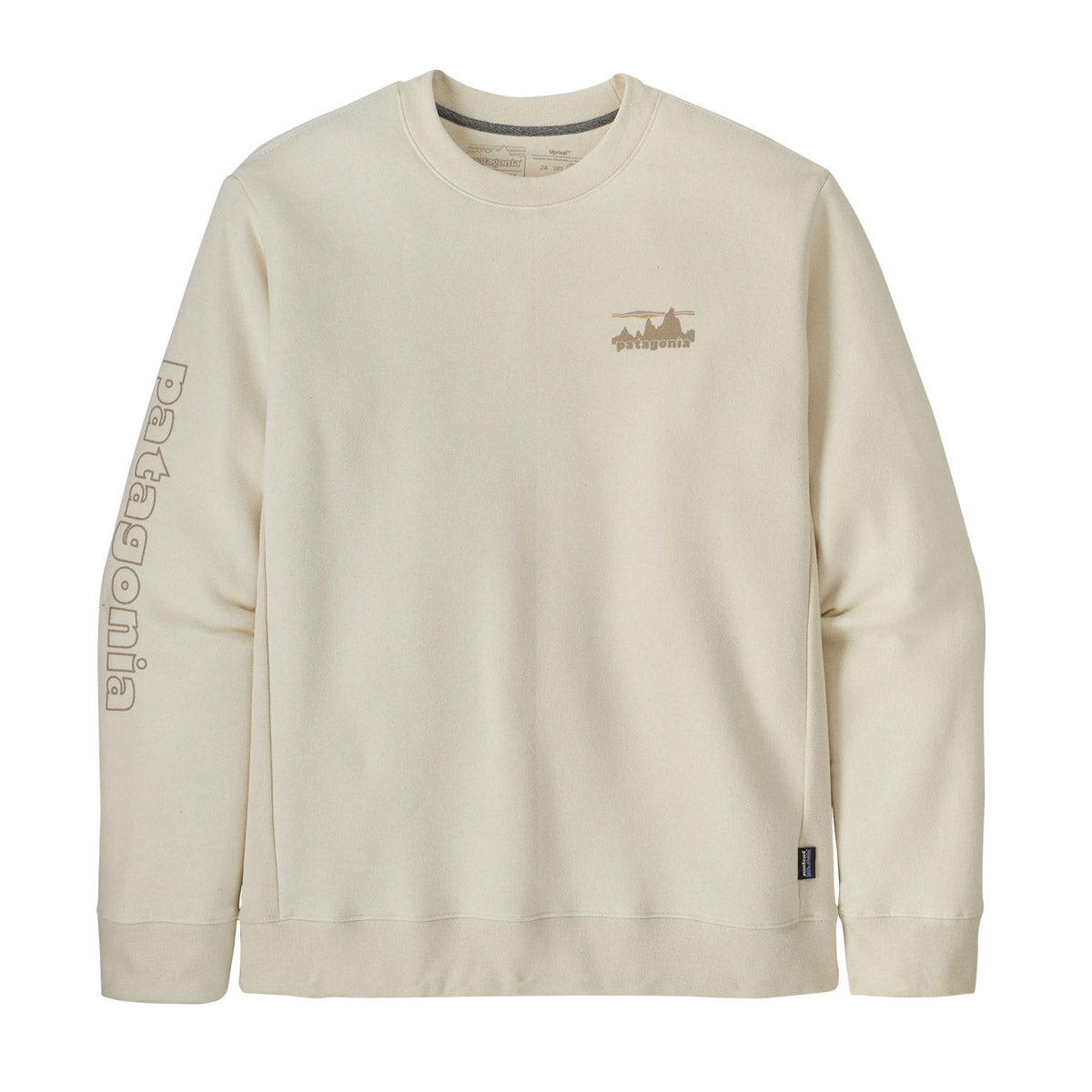 Patagonia Men's '73 Skyline Uprisal Crew Sweatshirt Birch White