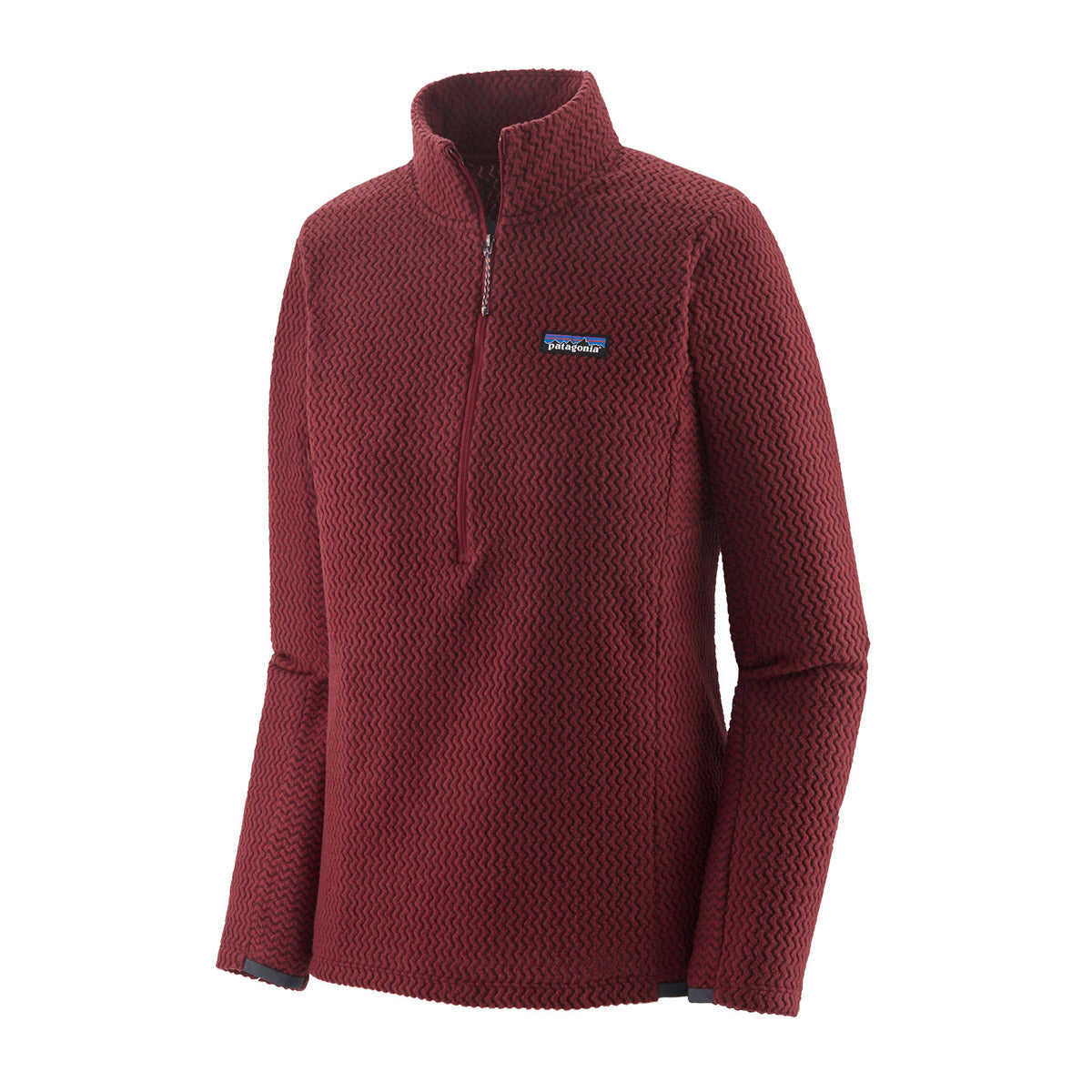 Patagonia Women's R1 Air Zip-Neck Sequoia Red