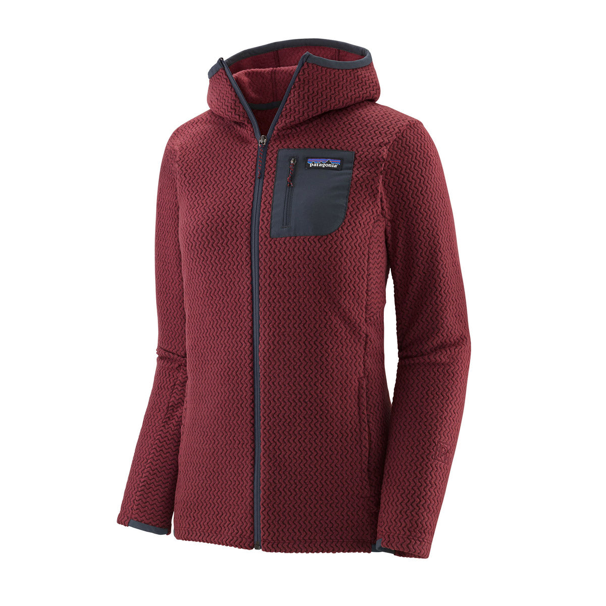 Patagonia Women's R1 Air Full-Zip Hoody Sequoia Red