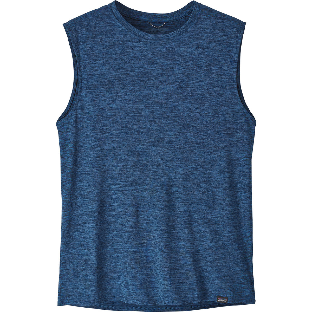 Patagonia Men&#39;s Sleeveless Capilene Cool Daily Shirt Viking Blue - Navy Blue X-Dye