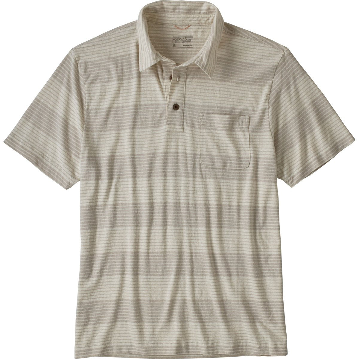 Patagonia Men&#39;s Trail Harbor Polo Roving: Cement Grey