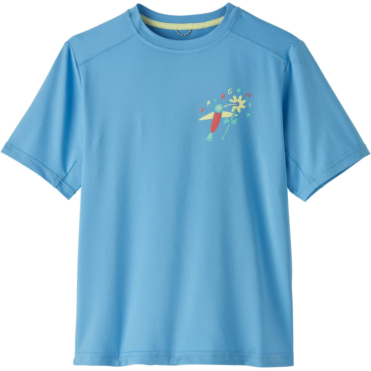 Patagonia Kids' Capilene Silkweight T-Shirt Lollipop Petals: Lago Blue