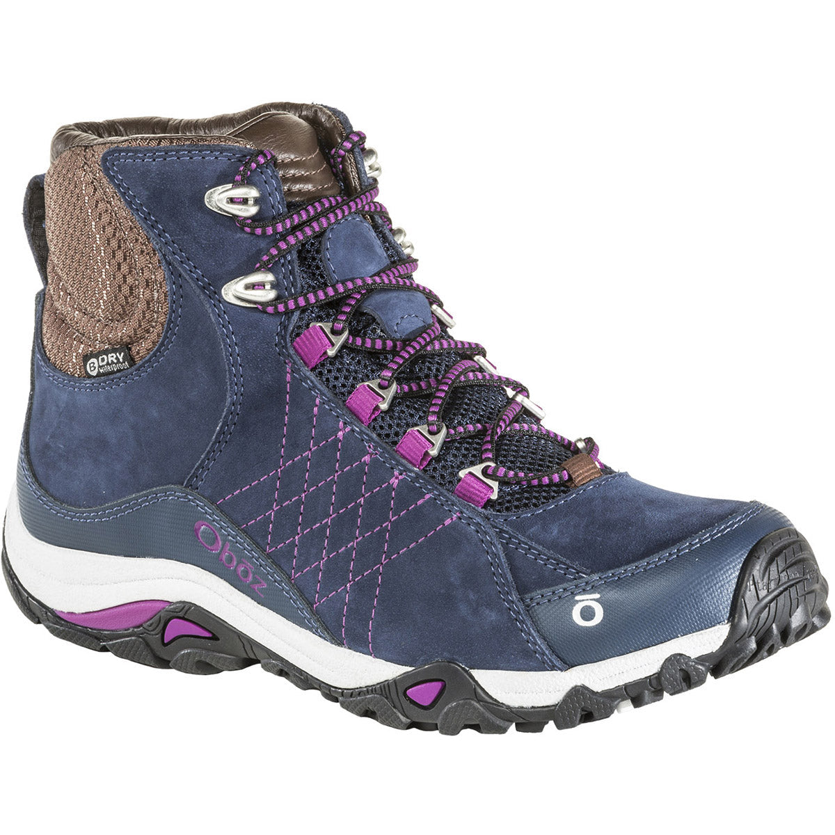 Oboz Women's Sapphire Mid Waterproof Huckleberry