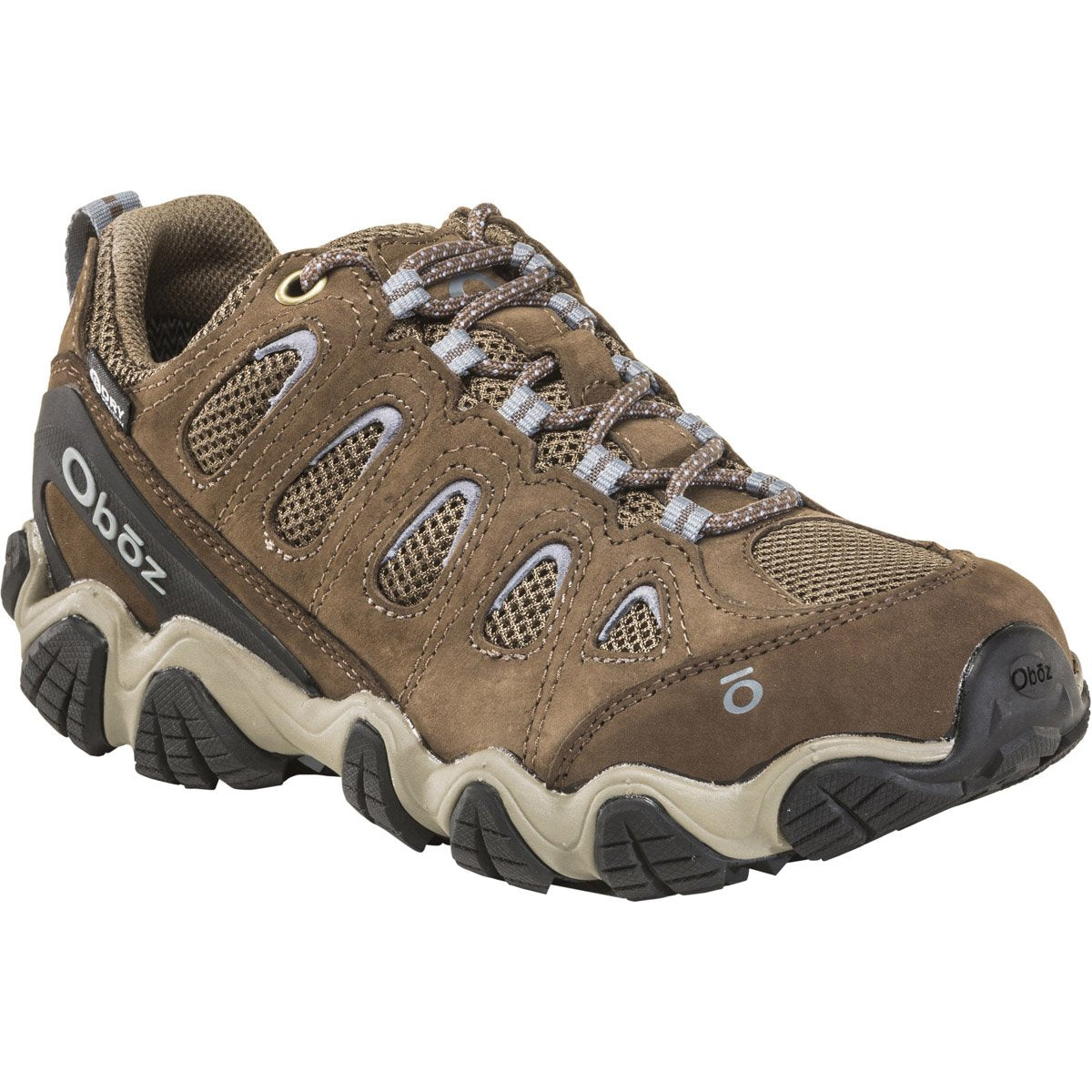 Oboz Women's Sawtooth II Low Waterproof Brindle Tradewinds Blue