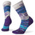 Smartwool Women's Non-Binding Pressure Free Palm Crew Socks Mountain Purple