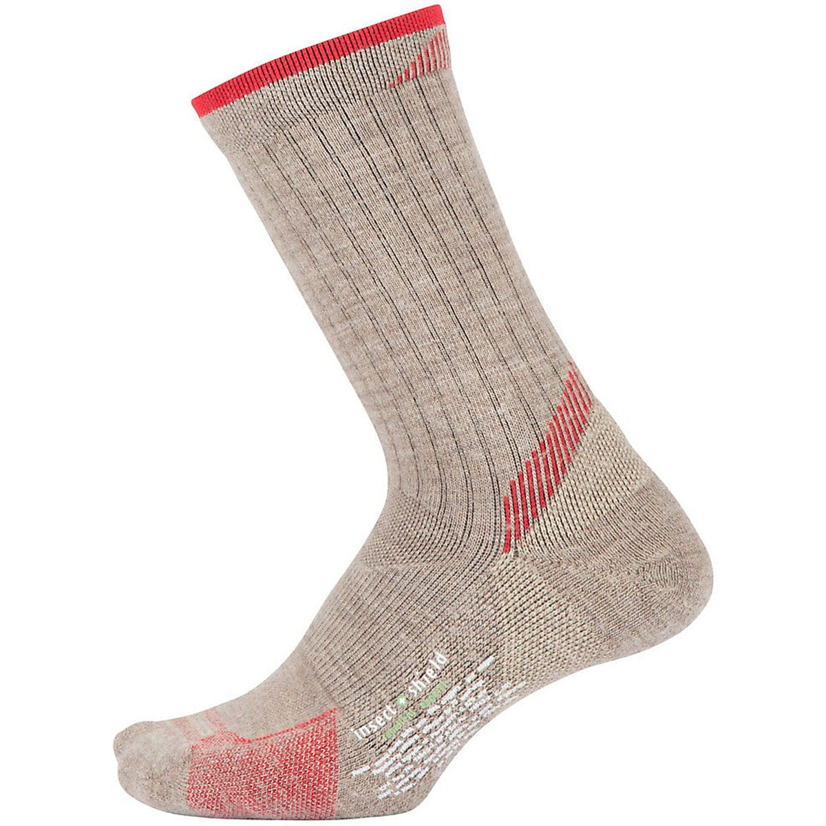 Exofficio Women's BugsAway Solstice Canyon Crew Sck Oatmeal Heather Lollipop