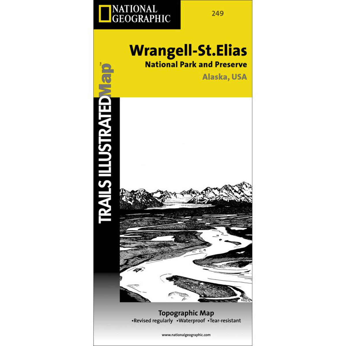 National Geographic Maps Wrangell-St. Elias National Park And Preserve