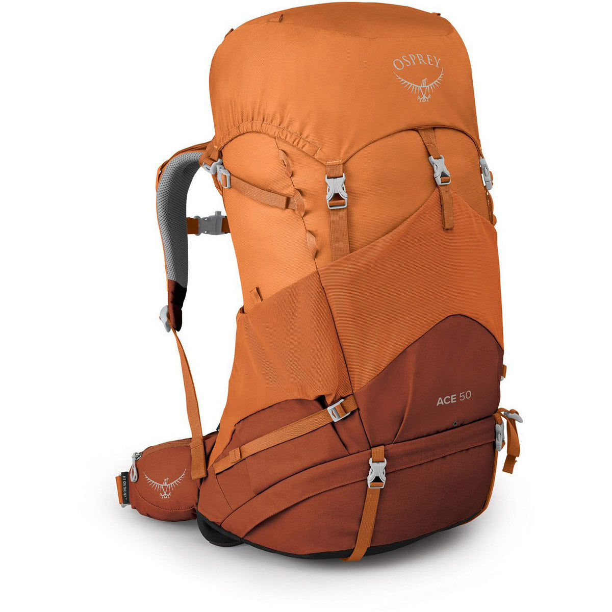 orange osprey bag Ace 50