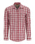 Simms Fishing Men's Big Sky Long Sleeve Fishing Shirt 2083 Cutty Red/Bright Blue Plaid