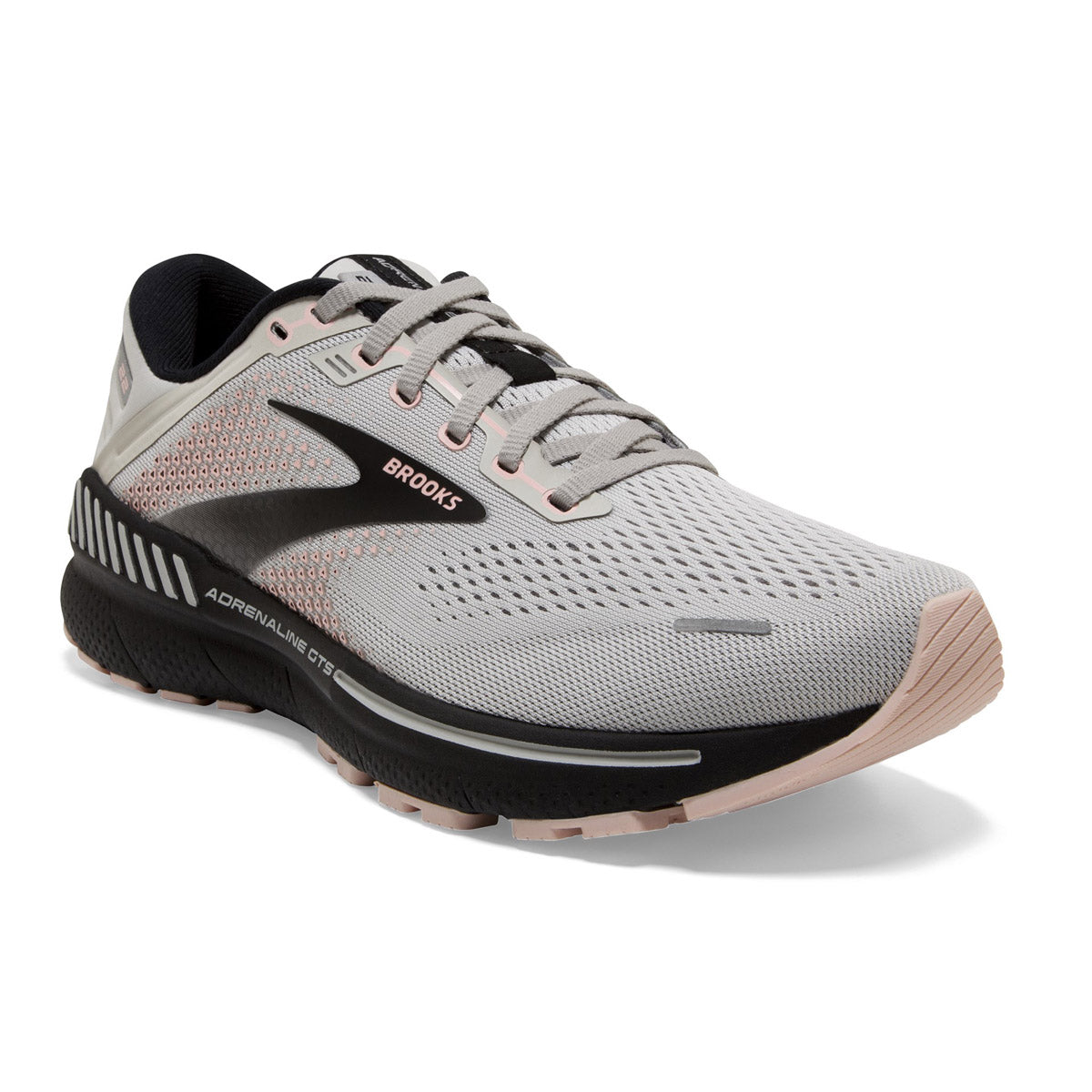 Brooks Women's Adrenaline GTS 22 Grey/Rose/Black